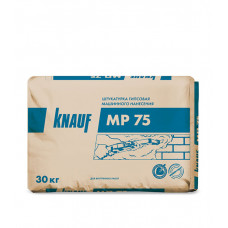 Штукатурка гипсовая машинного нанесения серая Knauf МП-75 30 кг