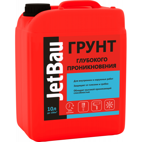Грунтовка глубокого проникновения Джетбау 10л